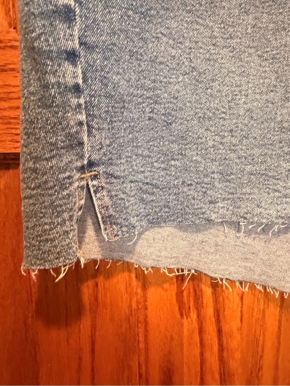 Ava & Viv Light Blue Denim Shorts NWT - Picture 3 of 8